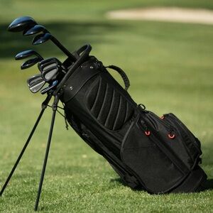 Brand New Women’s Stix Black Golf Club Bag with Red Accents